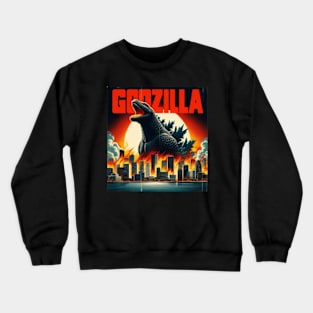 Godzilla Retro Crewneck Sweatshirt